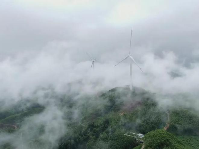 式风电场发电量超预期近30%k8凯发国际入口广西首个分布